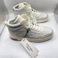 Calvin Klein Women's High-Top Leather Trainers - White - UK 5 | EU 38