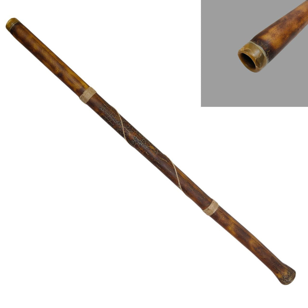 World Percussion USA Modern Didgeridoo – Hand-Fired with Beeswax Mouthpiece
