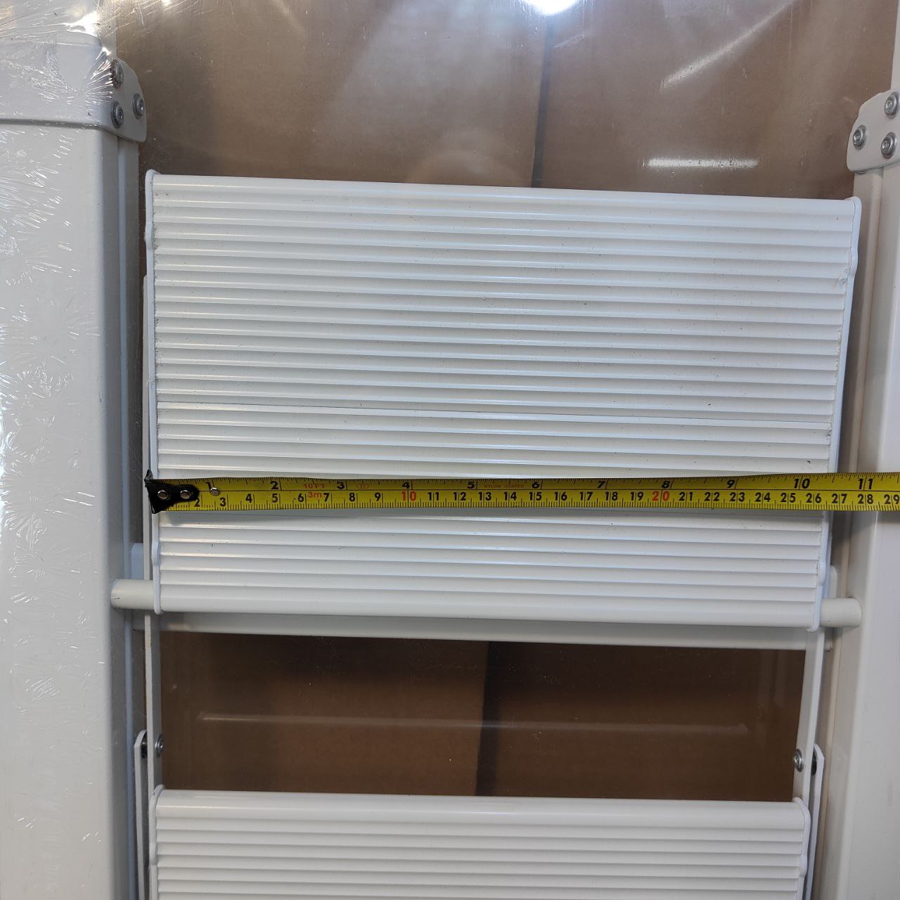 HBTower 5 Step Ladder | Foldable Aluminium Step Stool with Handrails