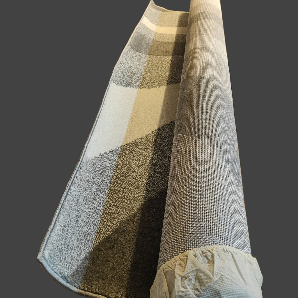 Massive Discounts Swirl Pattern Area Rug – 160x230cm Modern Short Pile