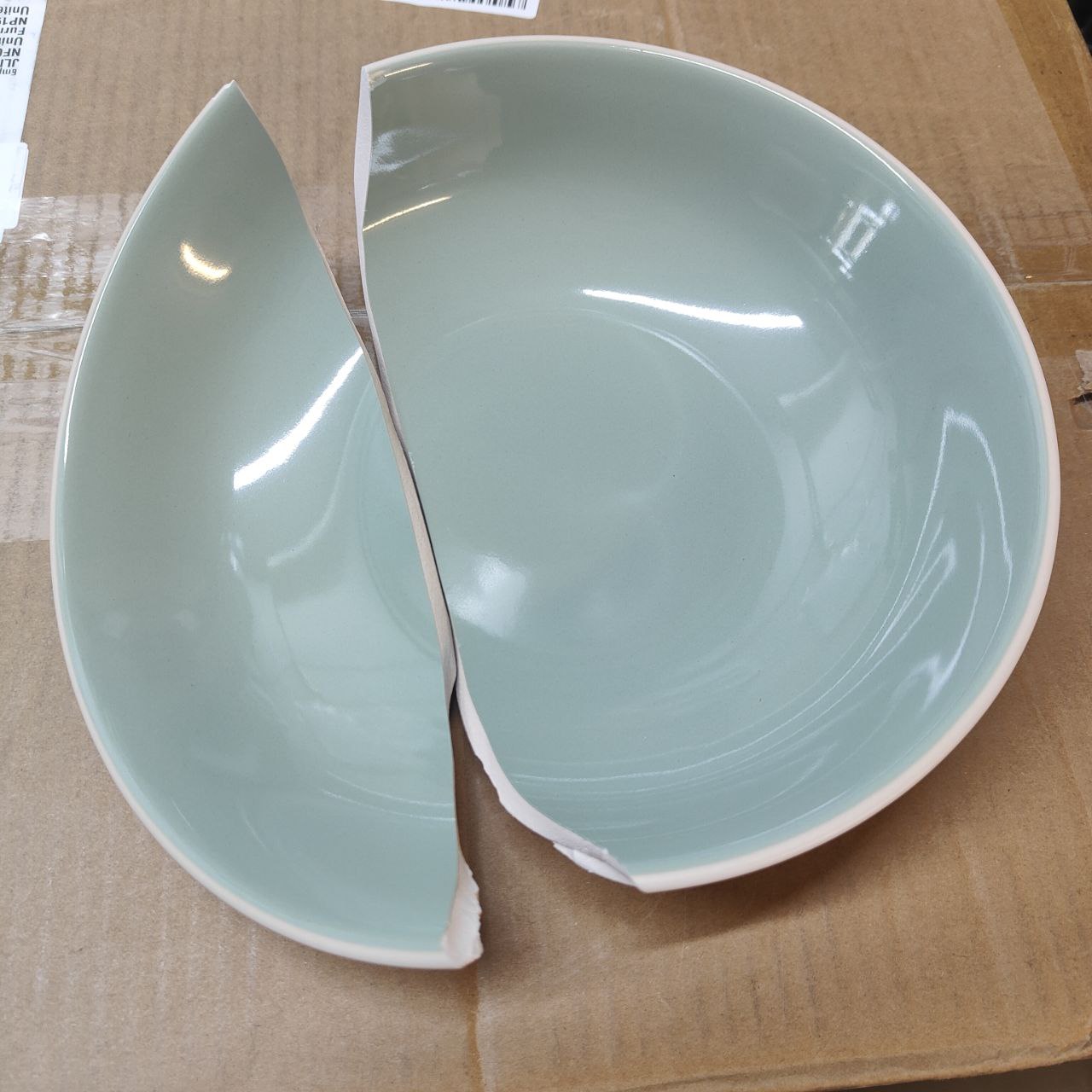 Karaca Abby Green Stoneware Dinner Set | 23-Piece Tableware for 6