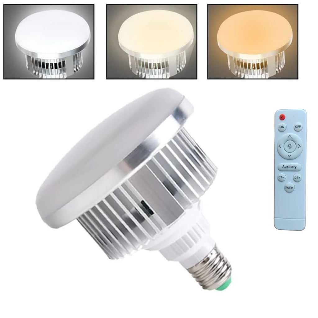 Massive Discounts 85W Dimmable LED Photography Bulb | E27 3000K-6000K