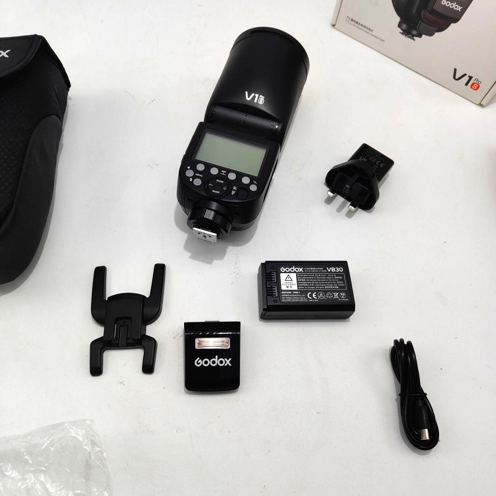Godox V1Pro-S Round Head Flash for Sony | TTL HSS with SU-1 Sub Flash
