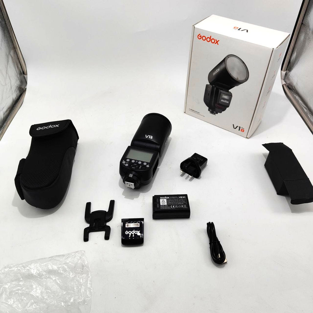 Godox V1Pro-S Round Head Flash for Sony | TTL HSS with SU-1 Sub Flash