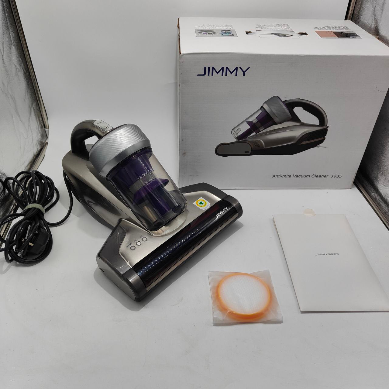 JIMMY JV35 Mattress Vacuum Cleaner | 700W Anti-Dust Mite UV Sterilizer