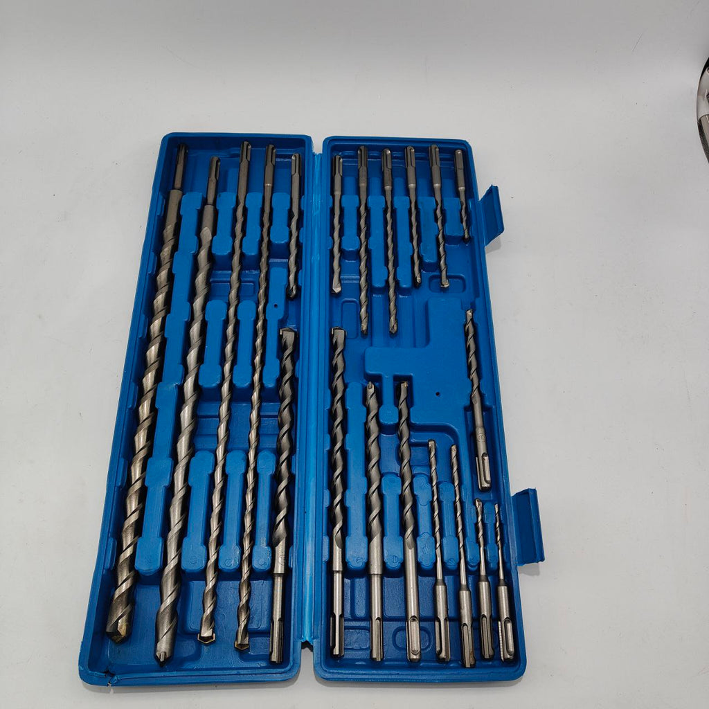 Massive Discounts SDS Masonry Drill Bit Set - 20pcs Carbide Tipped Steel