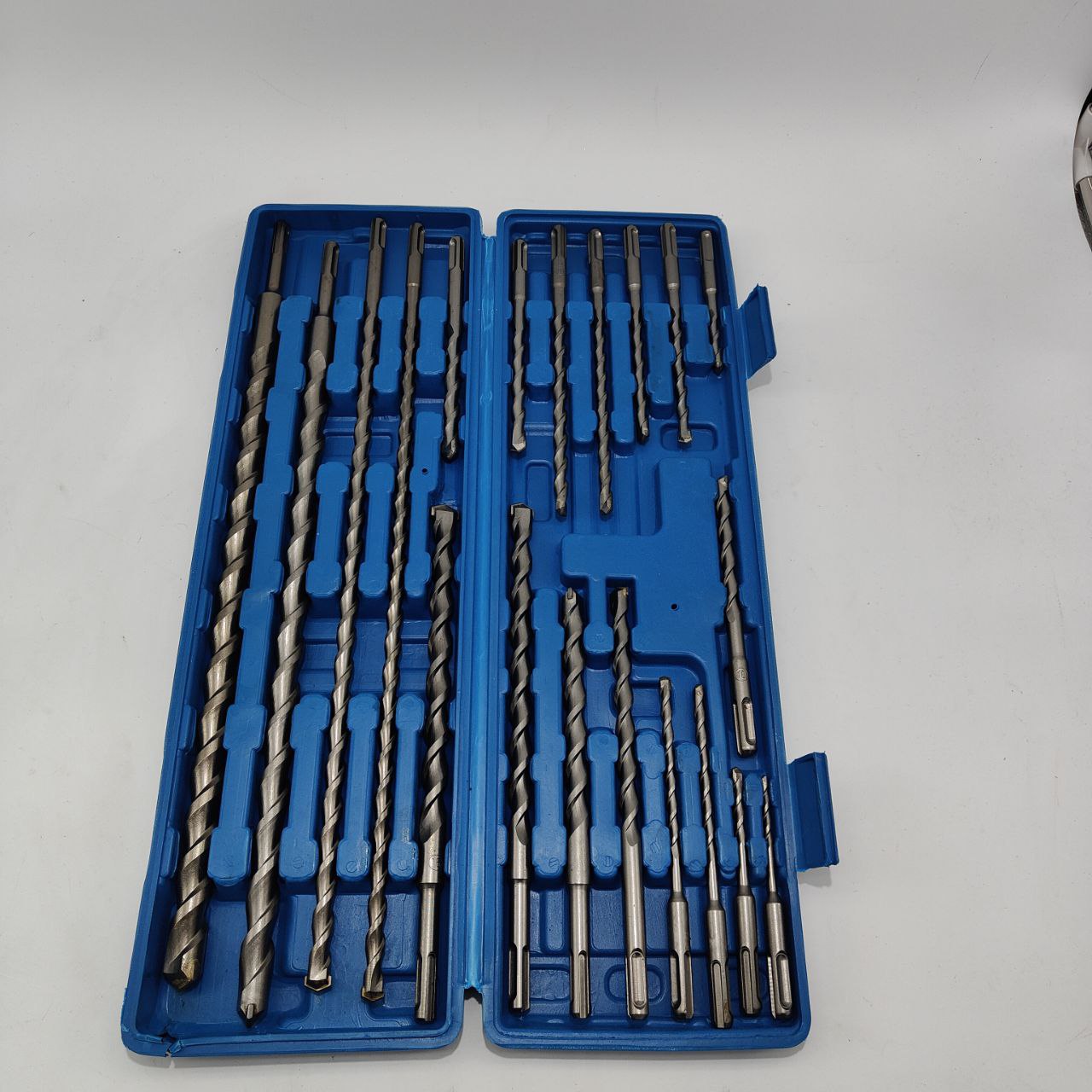 Massive Discounts SDS Masonry Drill Bit Set - 20pcs Carbide Tipped Steel