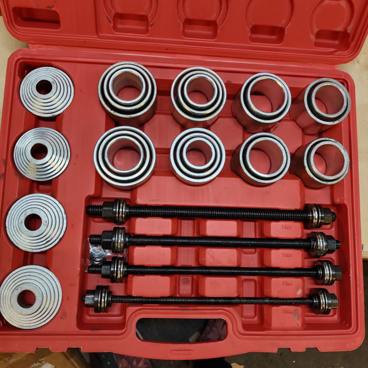 Massive Discounts 36pc Universal Bearing & Bushing Removal Tool Kit