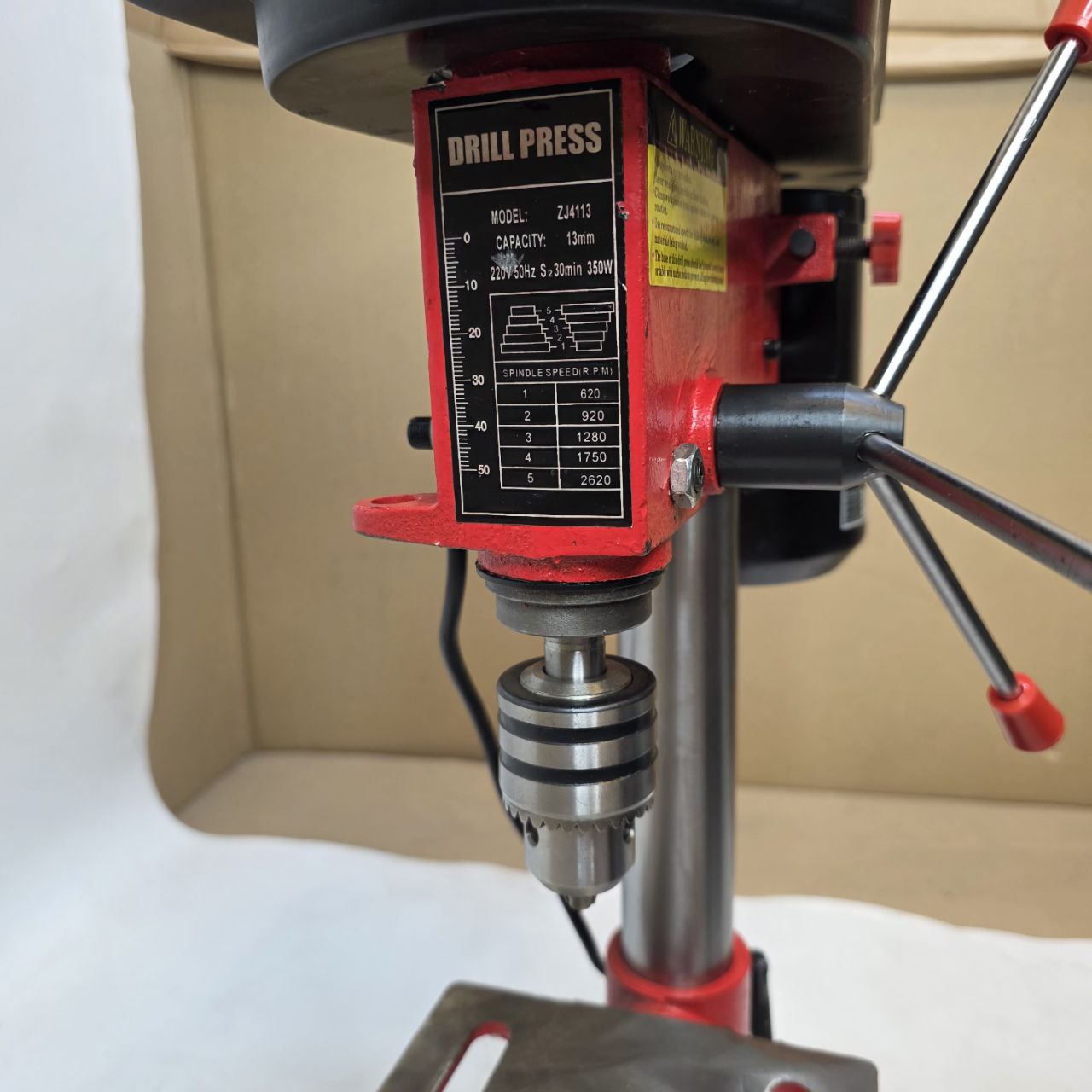 Massive Discounts Mini Bench Drill Press – 350W 5-Speed Pillar Drill