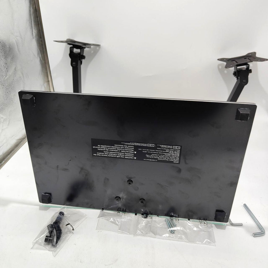 ErGear Dual Monitor Stand – Adjustable Freestanding Mount for 13-32 Inch
