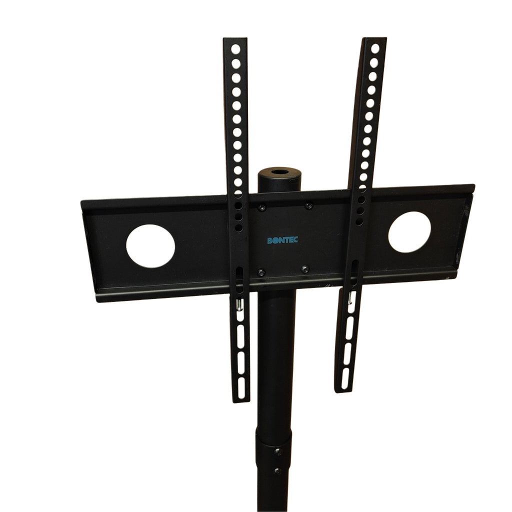 BONTEC Mobile TV Stand on Wheels | 23-60 Inch Height Adjustable Cart