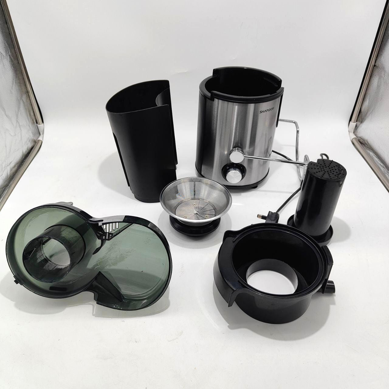 SHARDOR Centrifugal Juicer Machine | 800W 3-Speed Fruit & Vegetable Extractor