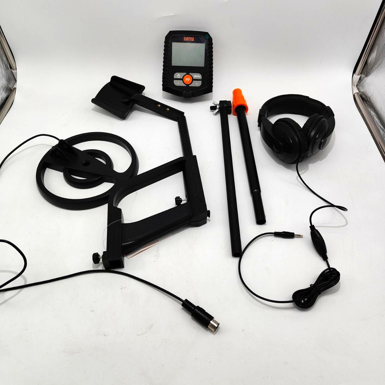SUNPOW Metal Detector | Waterproof Gold Finder with 4 Modes & LCD