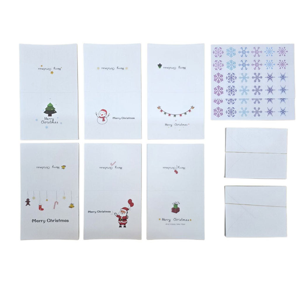 KUUQA 36-Pack Merry Christmas Greeting Cards with Envelopes & Stickers