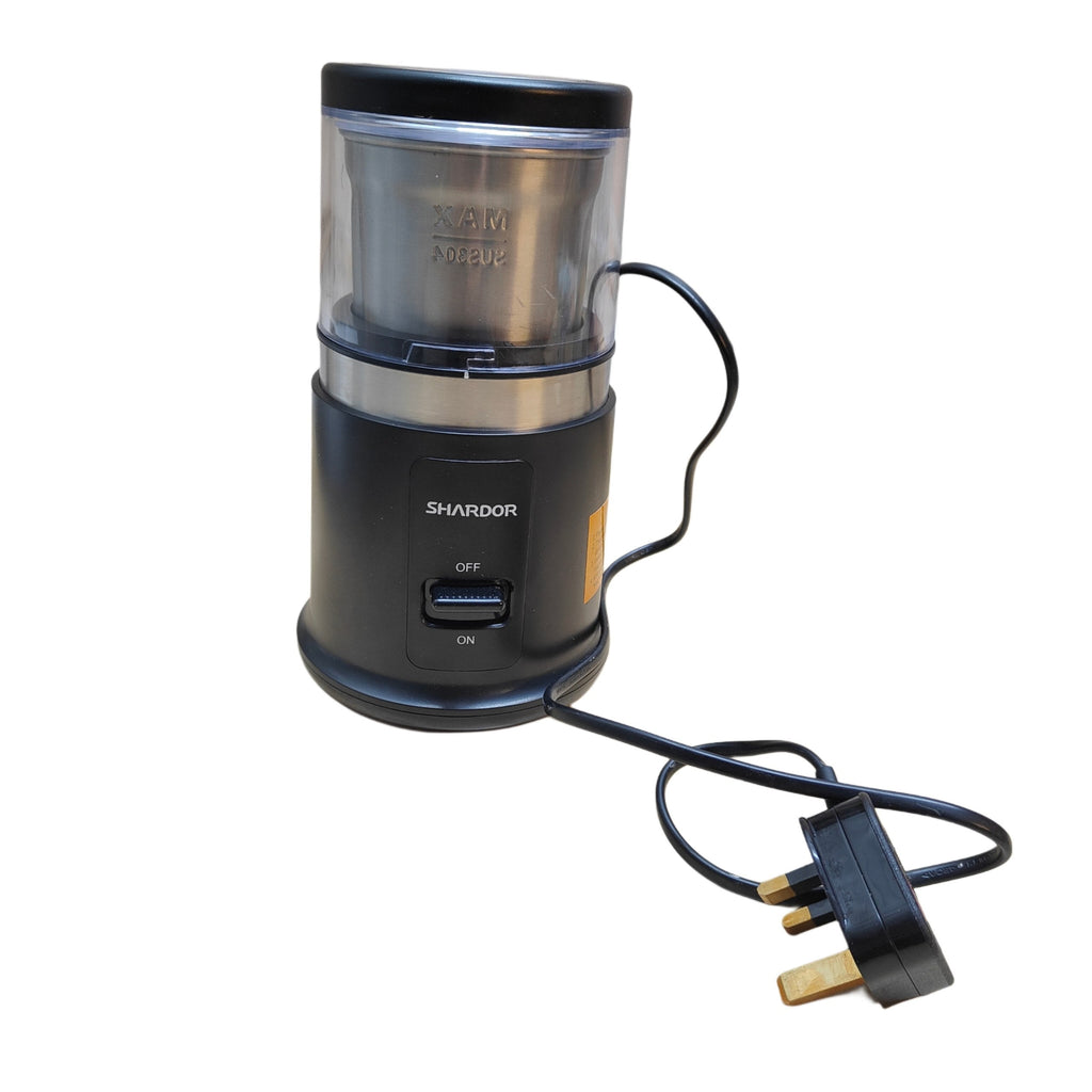 SHARDOR Electric Coffee Grinder - 75g Removable Stainless Steel Bowl