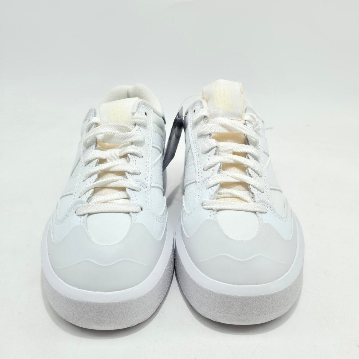New Balance CT302 Women's Platform Sneakers – Off-White & Green – UK 6.5