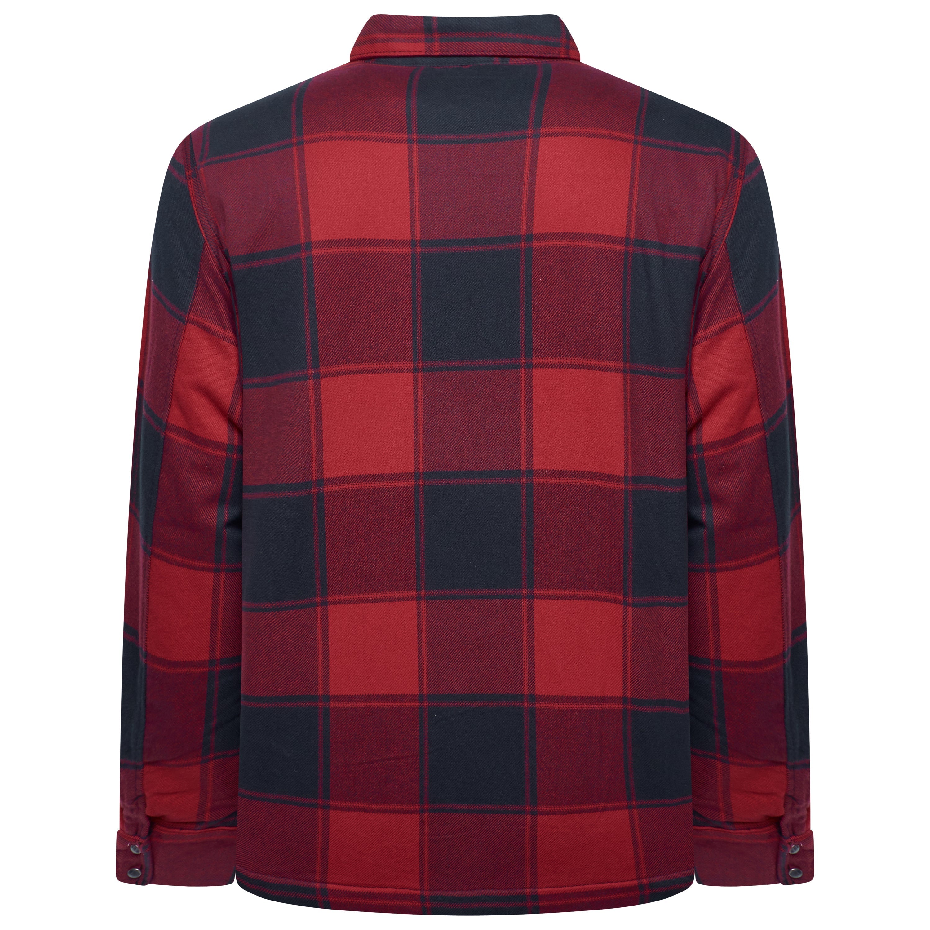 Wrangler Sherpa Lined Flannel Snap Shirt Jacket