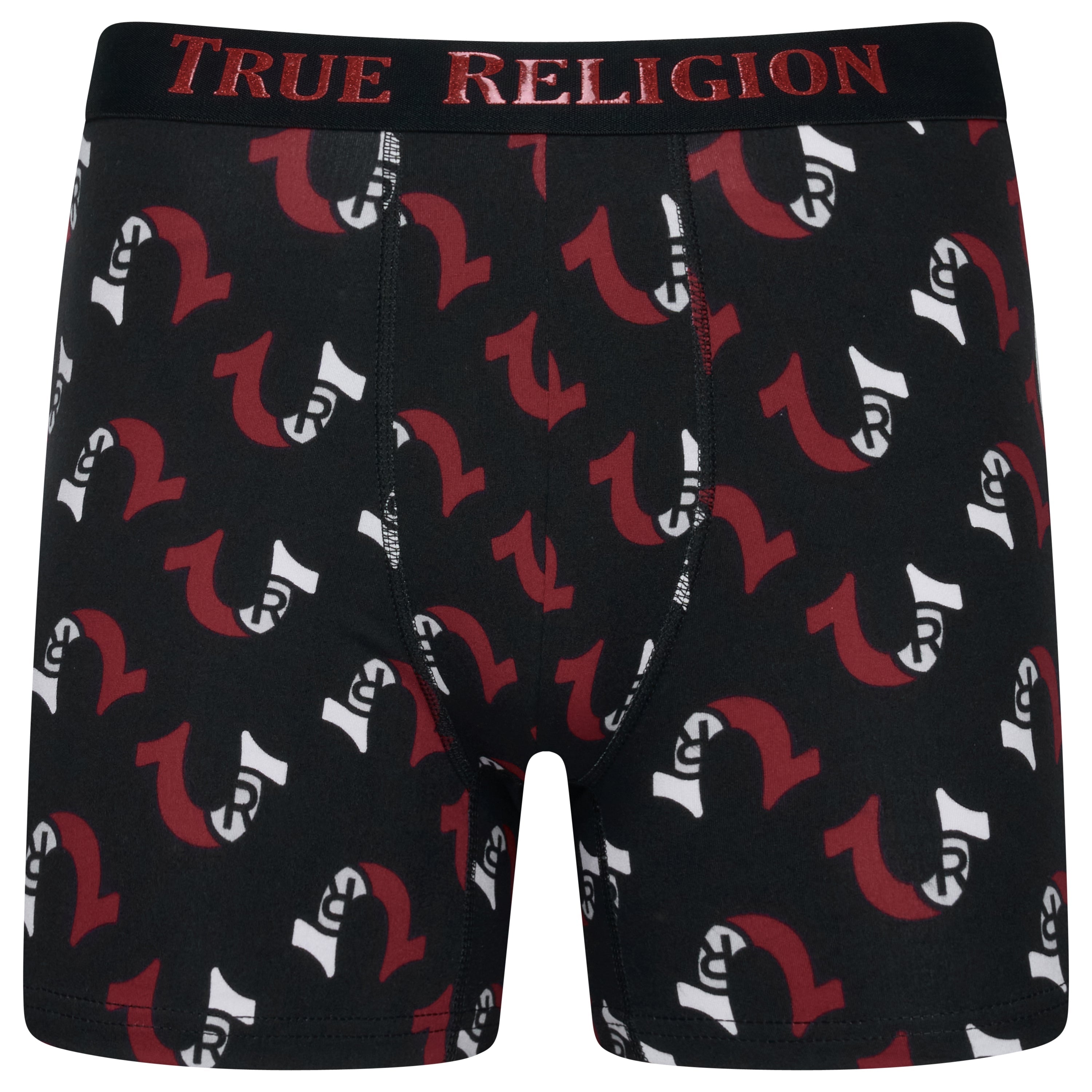 True Religion 4 Pack Fly Front Boxer Briefs