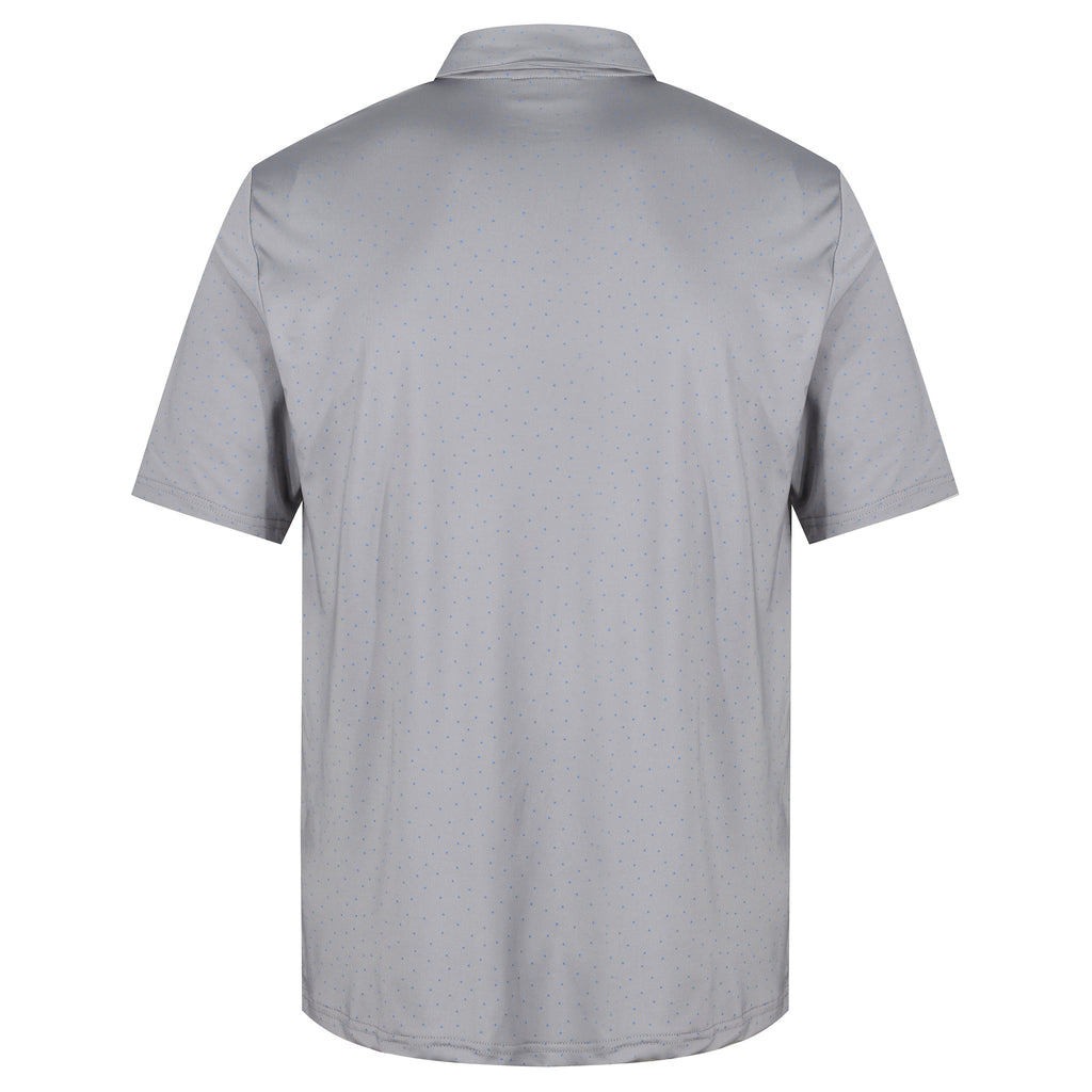 Island Green Dot Print Golf Sport Polo Shirt