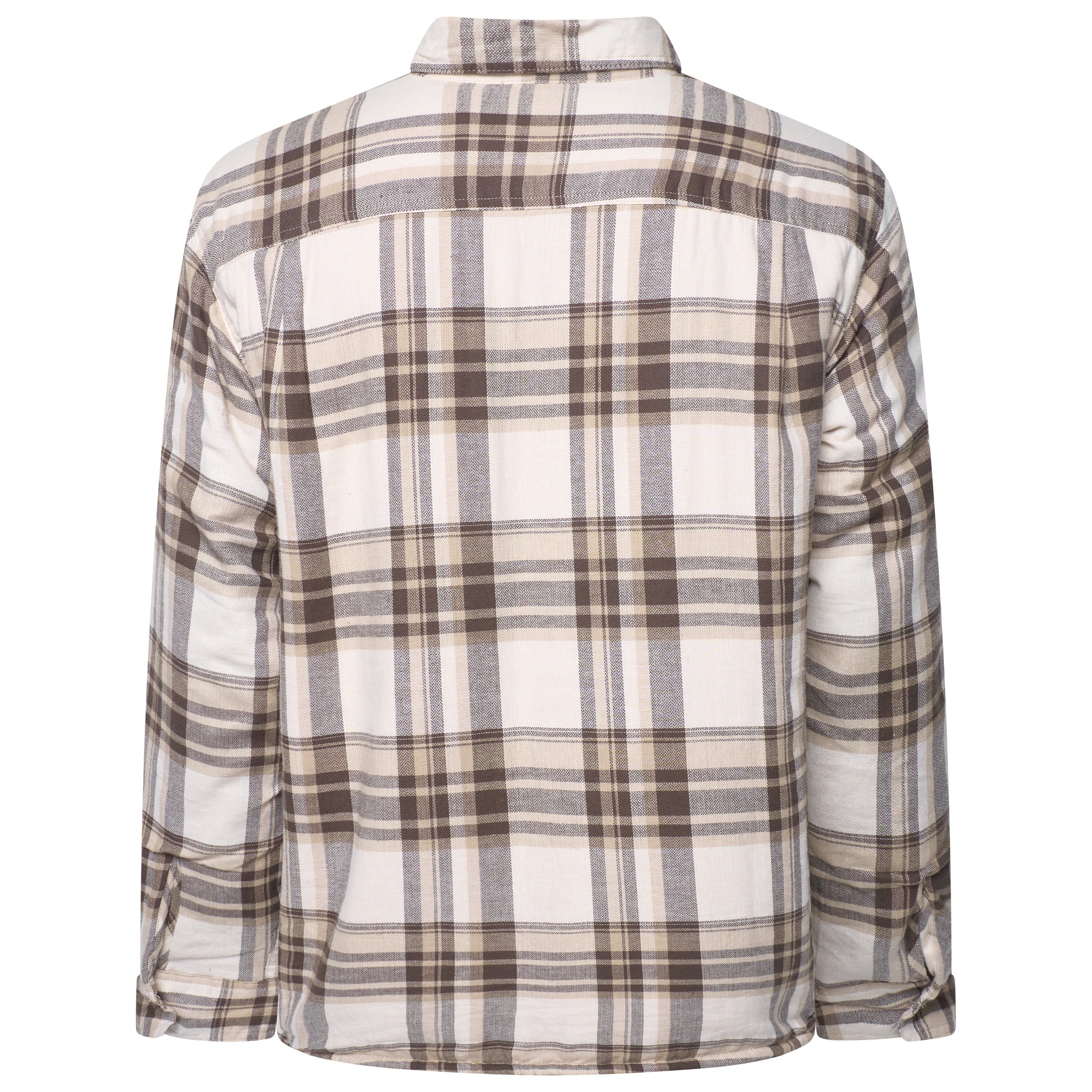 Wrangler Sherpa Lined Plaid Overshirt