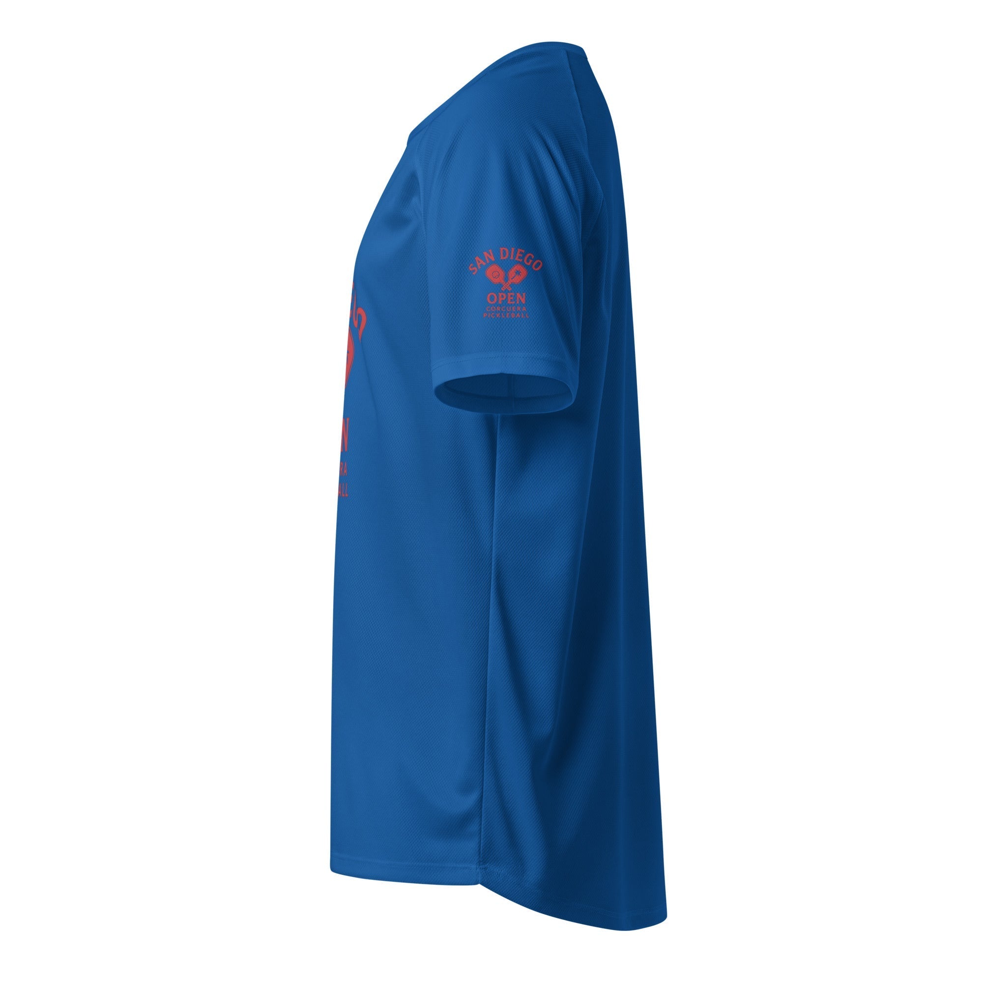 Pickleball - San Diego Open - Unisex sports jersey by Corcuera red design
