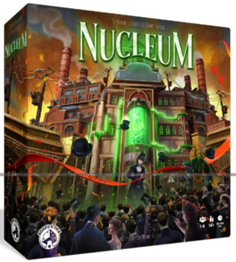 Nucleum Board Game by Snaps – Heavy Euro Economic Strategy Tabletop