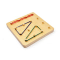 Wooden Geo Pinboard