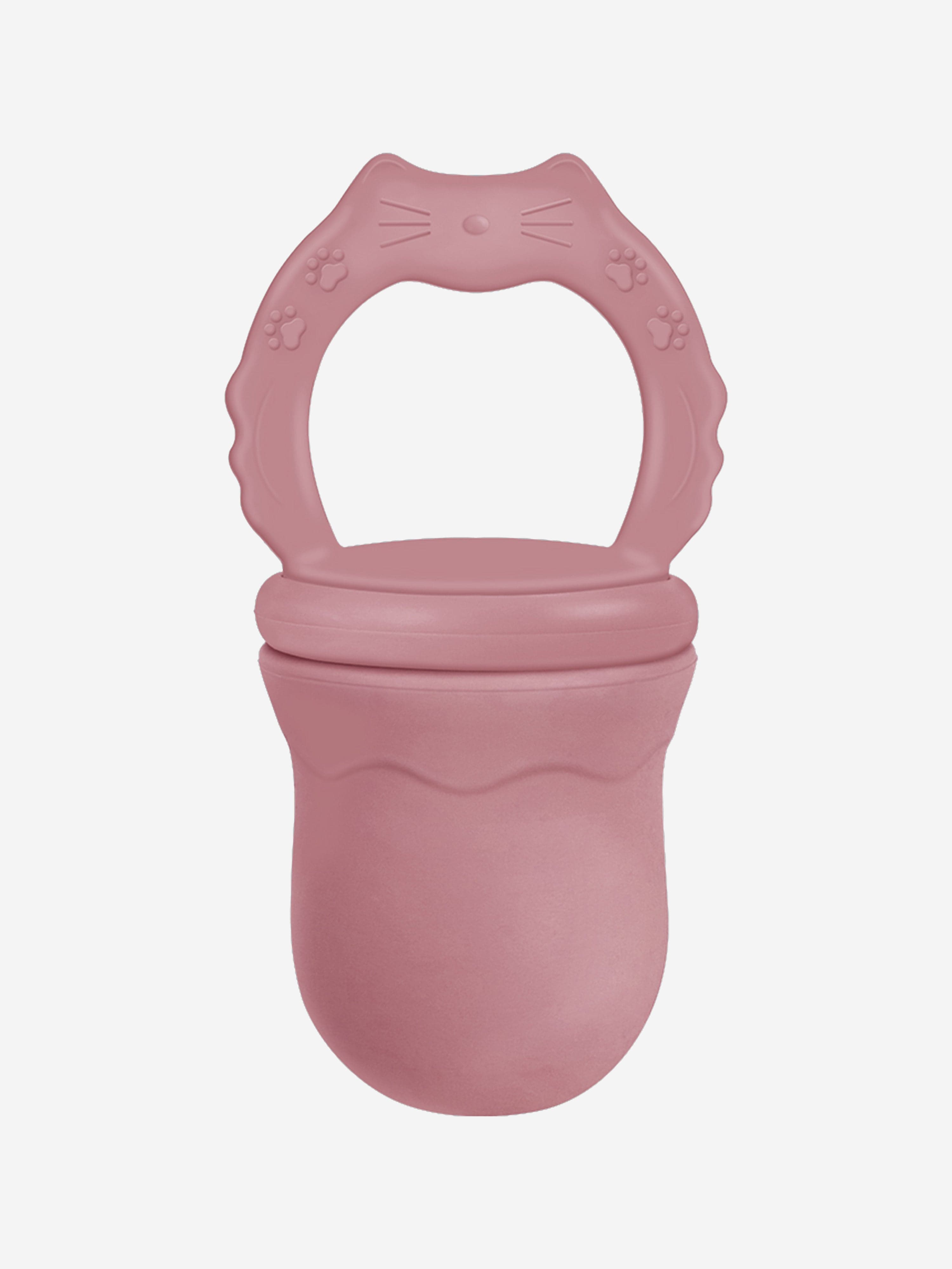 Bloom Bambini Baby Fruit Feeding Pacifier Teether – Pink Silicone