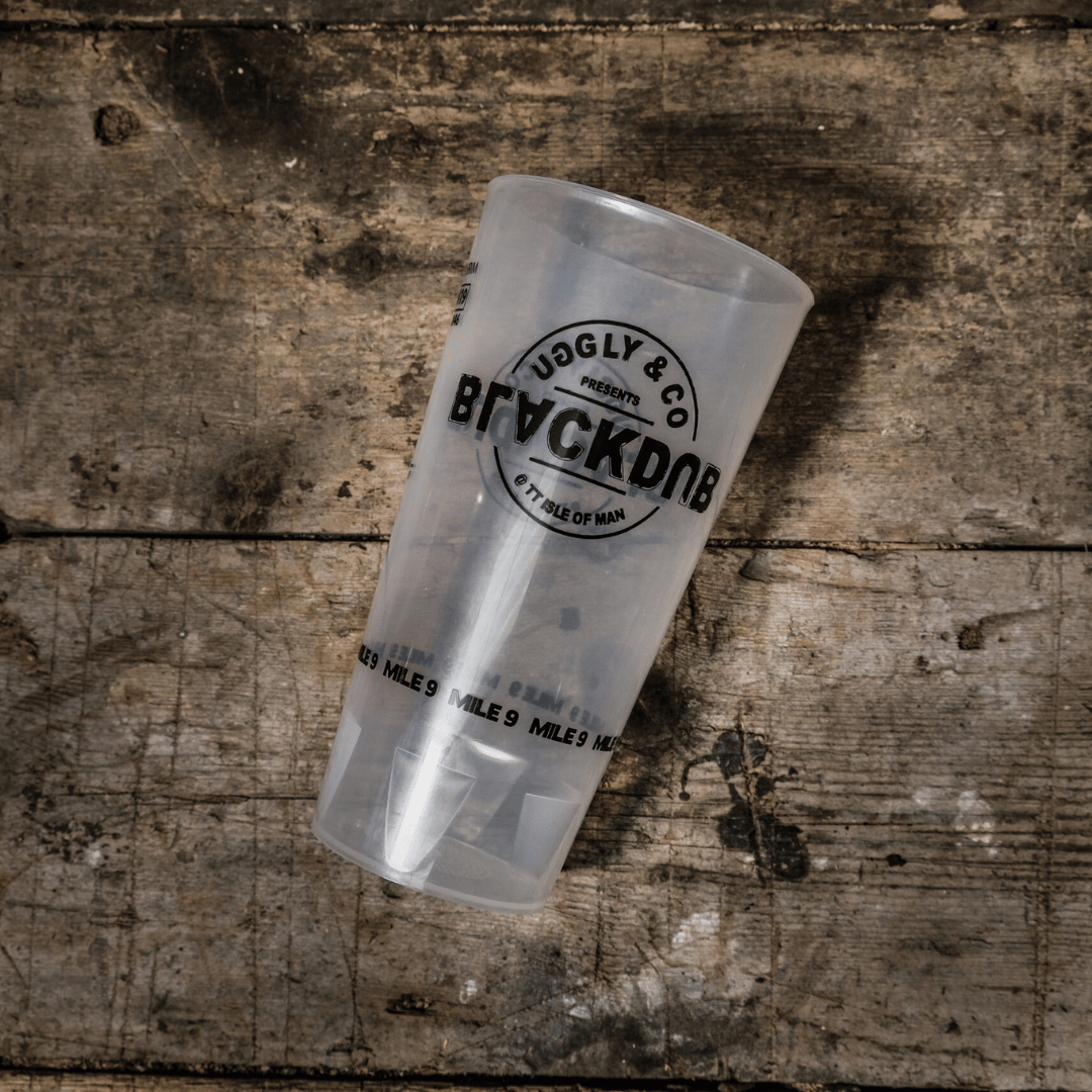 Black Dub Mile 9 Pint Cup – Uggly and Co Trackside Plastic Beer Glass