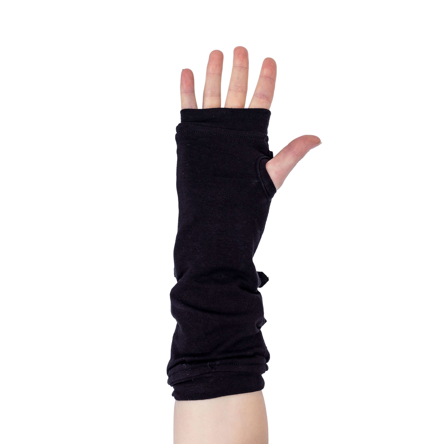 Poizen Industries Astorath Armwarmers – Gothic Lace-Up Buckle Sleeves