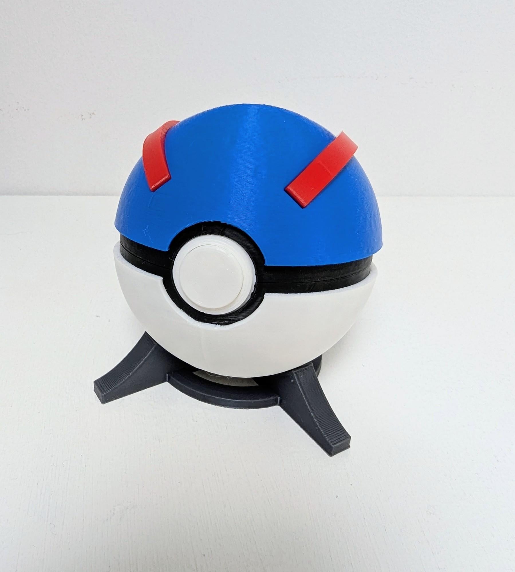 Chaddyverse Pokéball Game Card Holder – 8 Switch or DS Card Storage