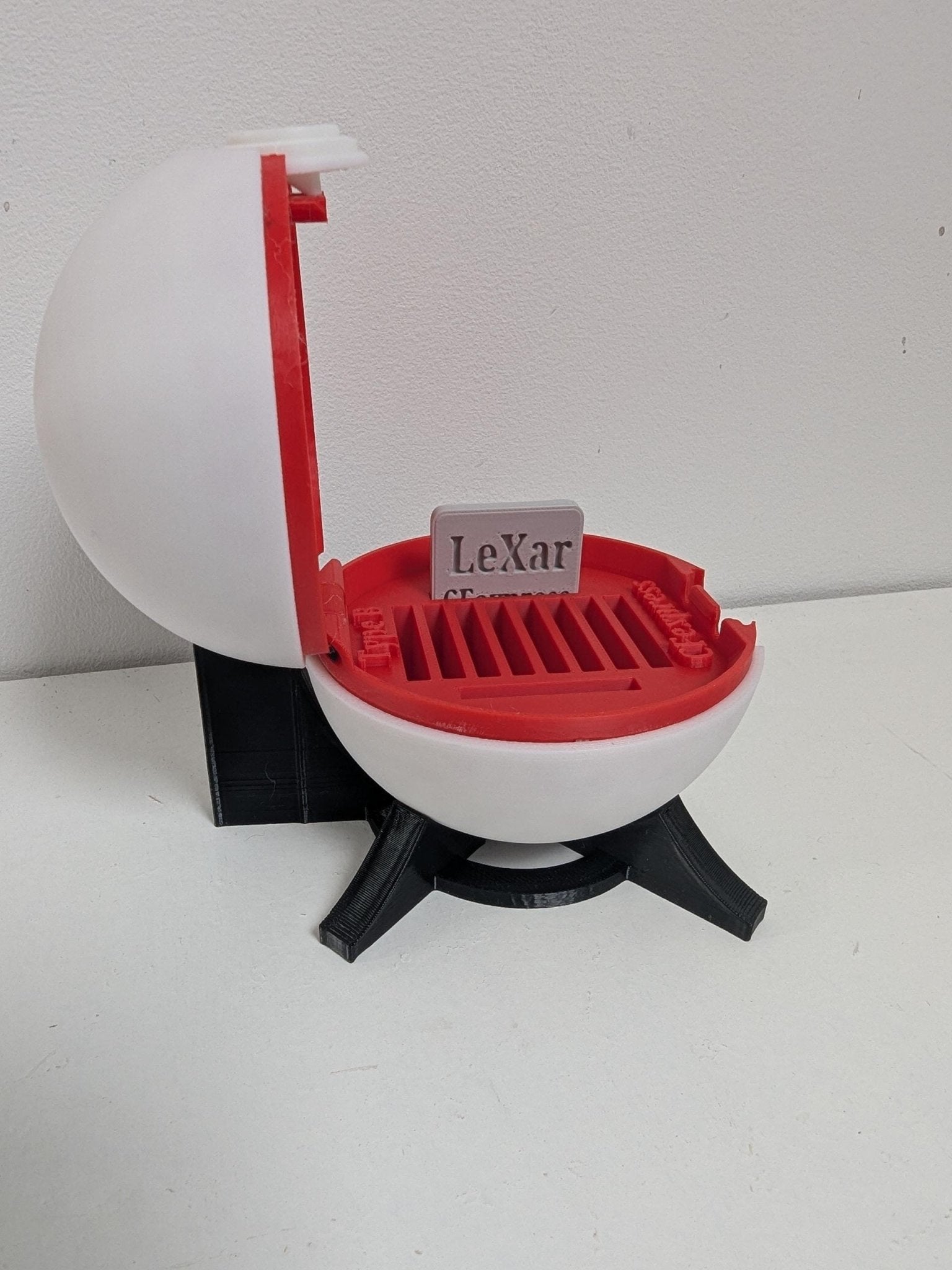 Chaddyverse Pokéball CFexpress Type B & XQD Memory Card Holder – 10 Slot