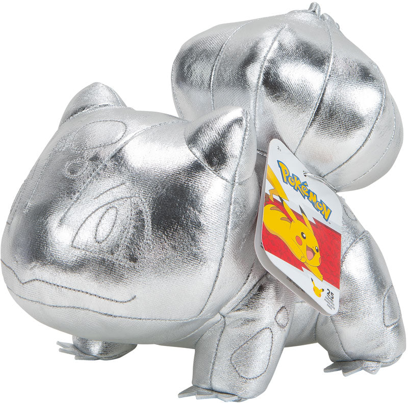 Pokémon 25th Anniversary Silver Plush - 8 Inch Collectible Assortment