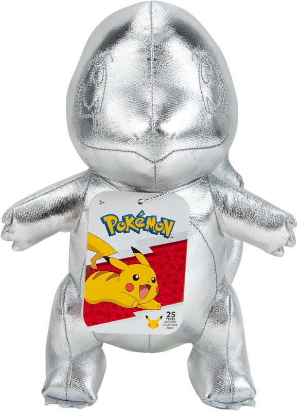 Pokémon 25th Anniversary Silver Plush - 8 Inch Collectible Assortment
