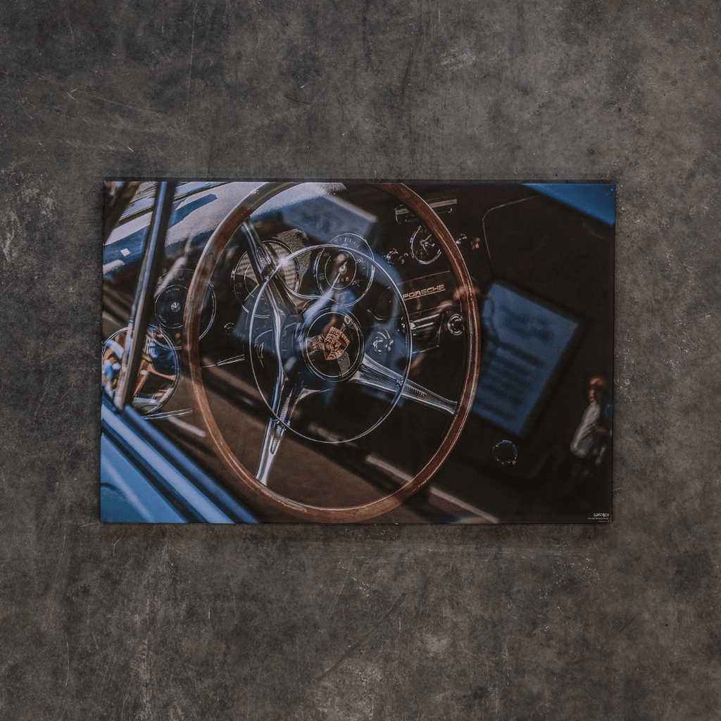 Uggly and Co Porsche Perspectives Vintage Car Canvas Wall Art – 32x48cm