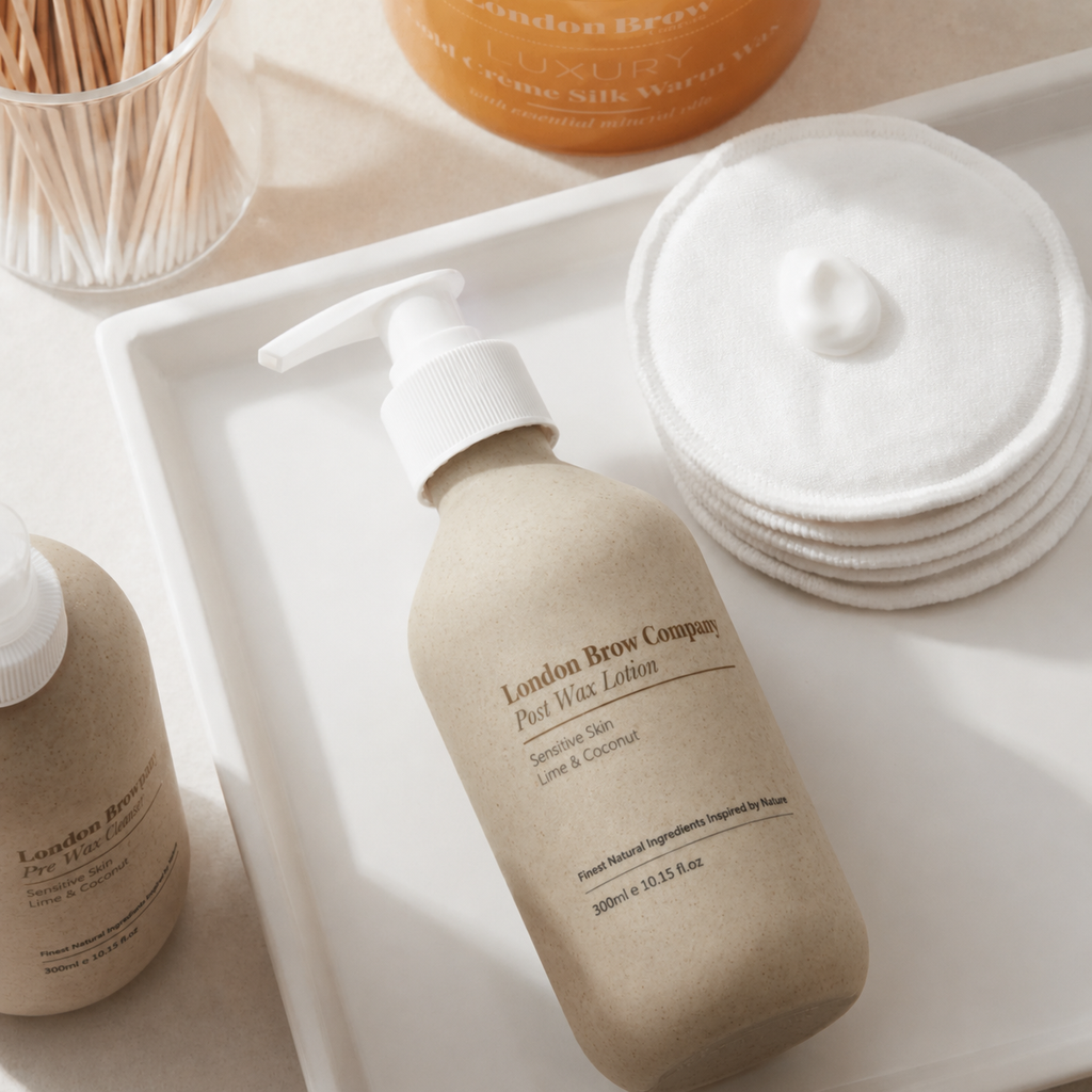 London Brow Post-Wax Soothing Lotion – Natural Coconut & Lime 300ml