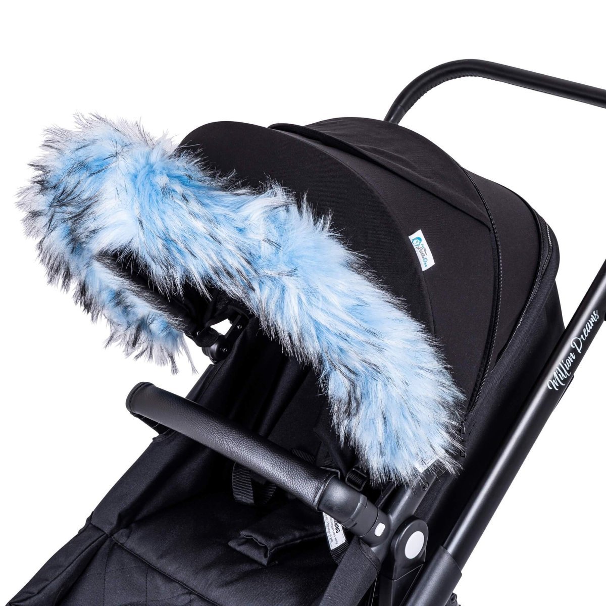For Your Little One Universal Faux Fur Hood Trim for Prams & Pushchairs