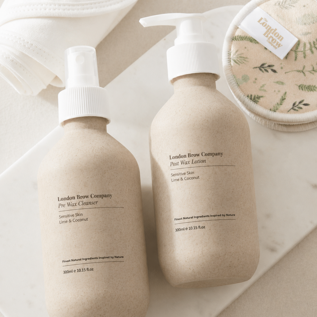 London Brow Post-Wax Soothing Lotion – Natural Coconut & Lime 300ml