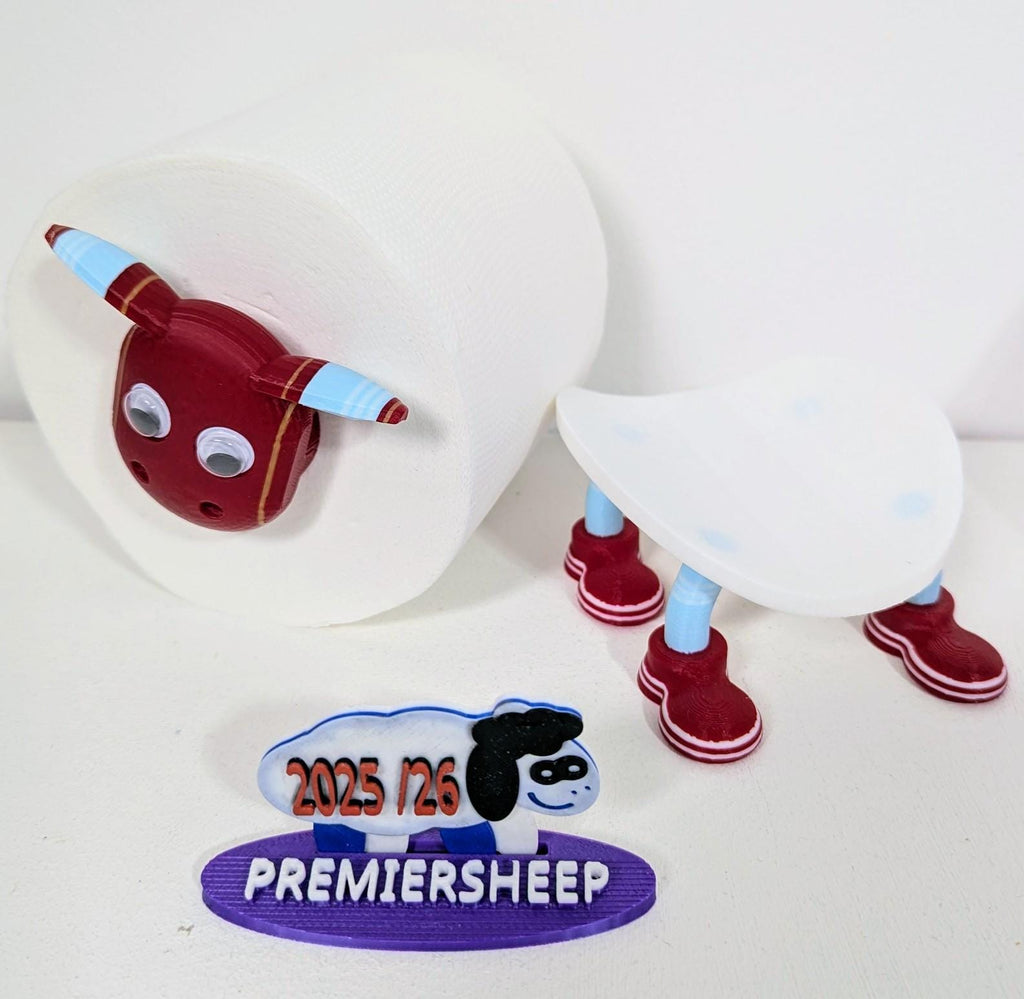 Aston Villa Toilet Roll Holder – Premier Sheep Football Fan Gift
