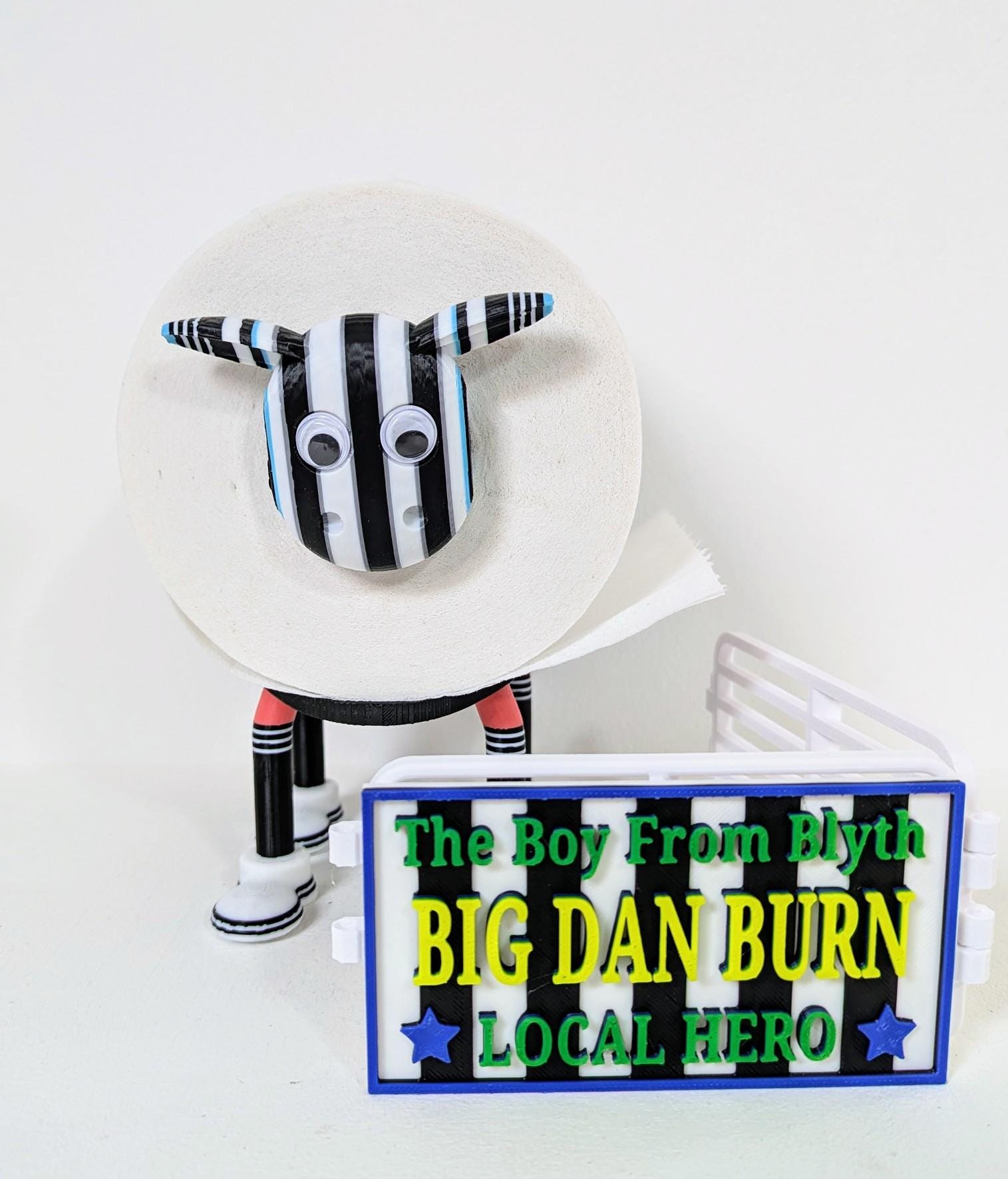 Chaddyverse Dan Burn Newcastle Fan Toilet Roll Holder - 2025 Edition