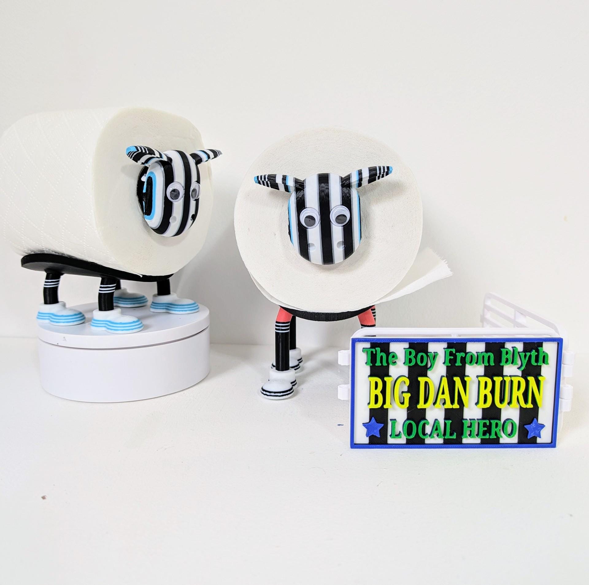 Chaddyverse Dan Burn Newcastle Fan Toilet Roll Holder - 2025 Edition
