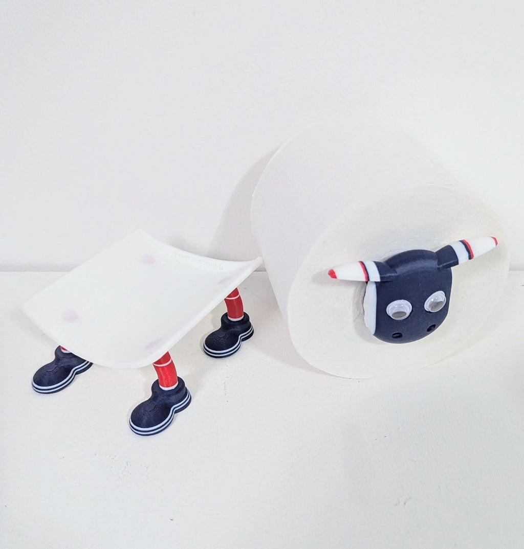 Falkirk Toilet Roll Holder – Premiersheep Football Fan Gift by Chaddyverse