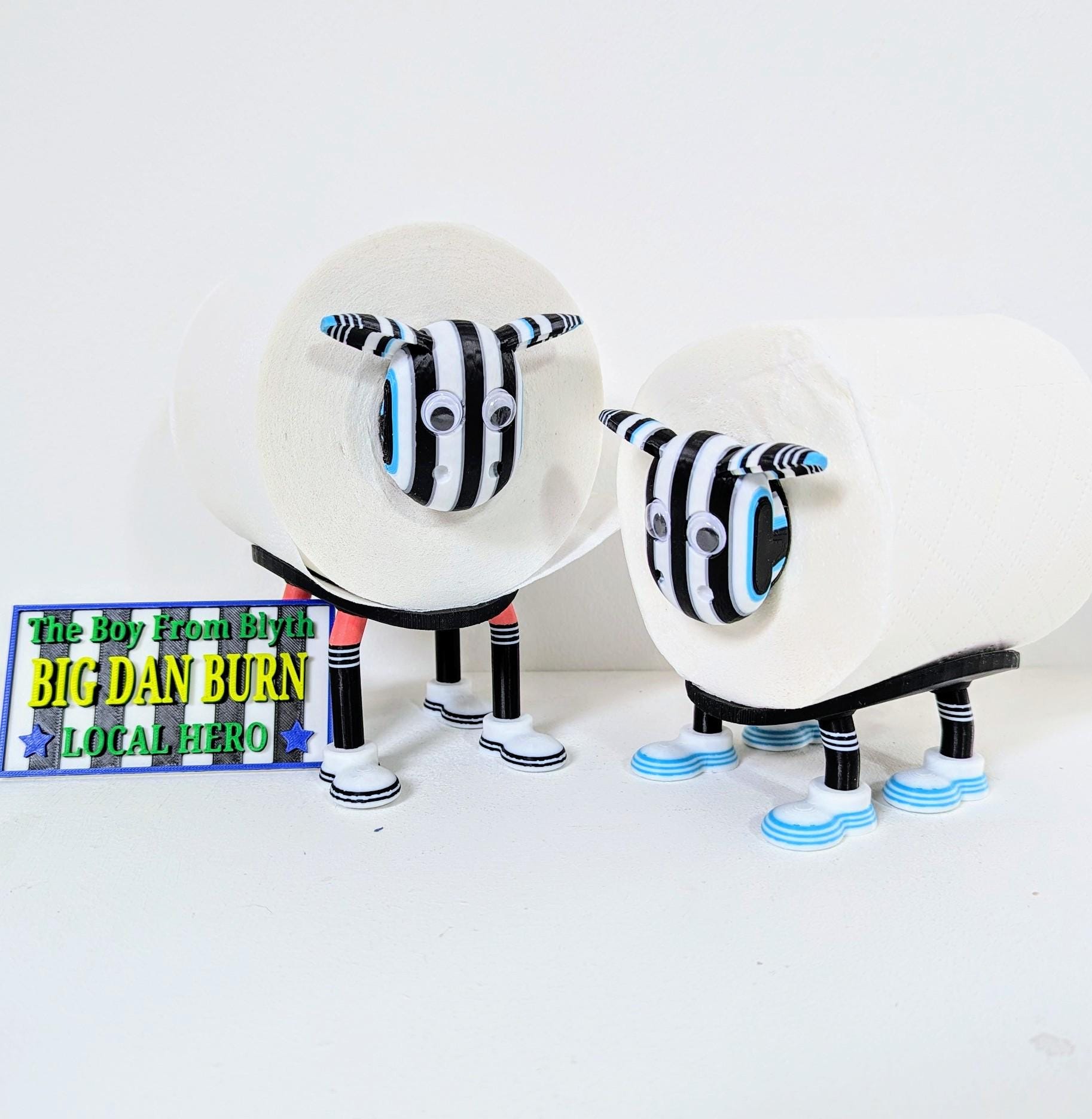 Chaddyverse Newcastle United Toilet Roll Holder – Champions League Edition