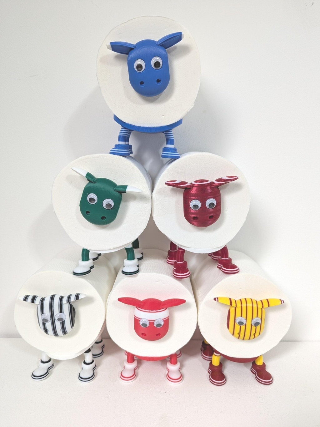 Raith Rovers Sheep Toilet Roll Holder – Chaddyverse Football Fan Gift