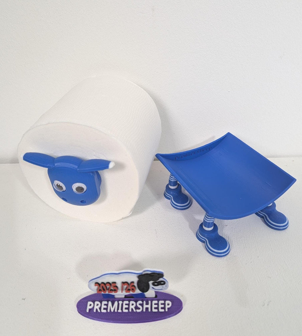 Raith Rovers Sheep Toilet Roll Holder – Chaddyverse Football Fan Gift