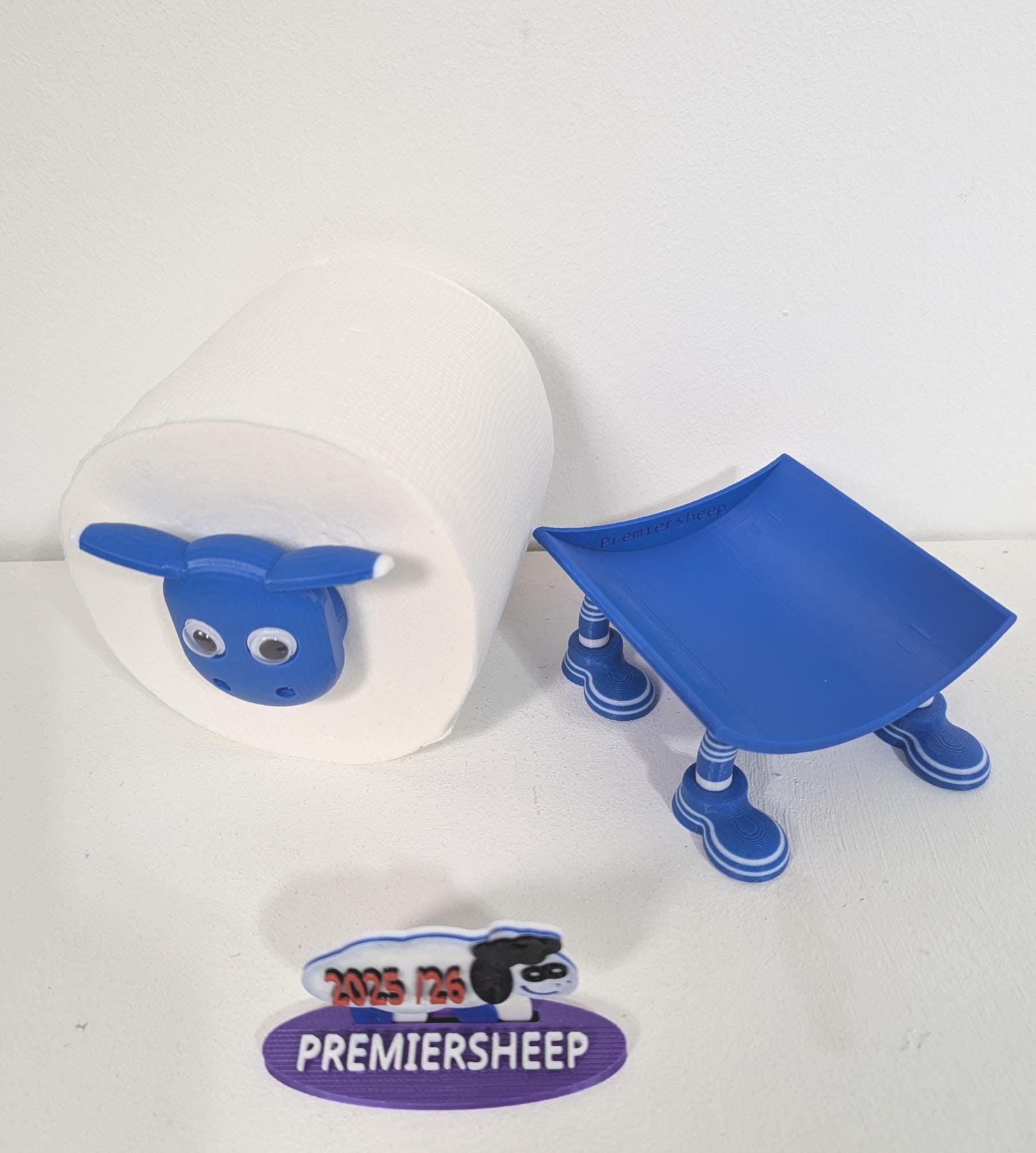 Raith Rovers Sheep Toilet Roll Holder – Chaddyverse Football Fan Gift