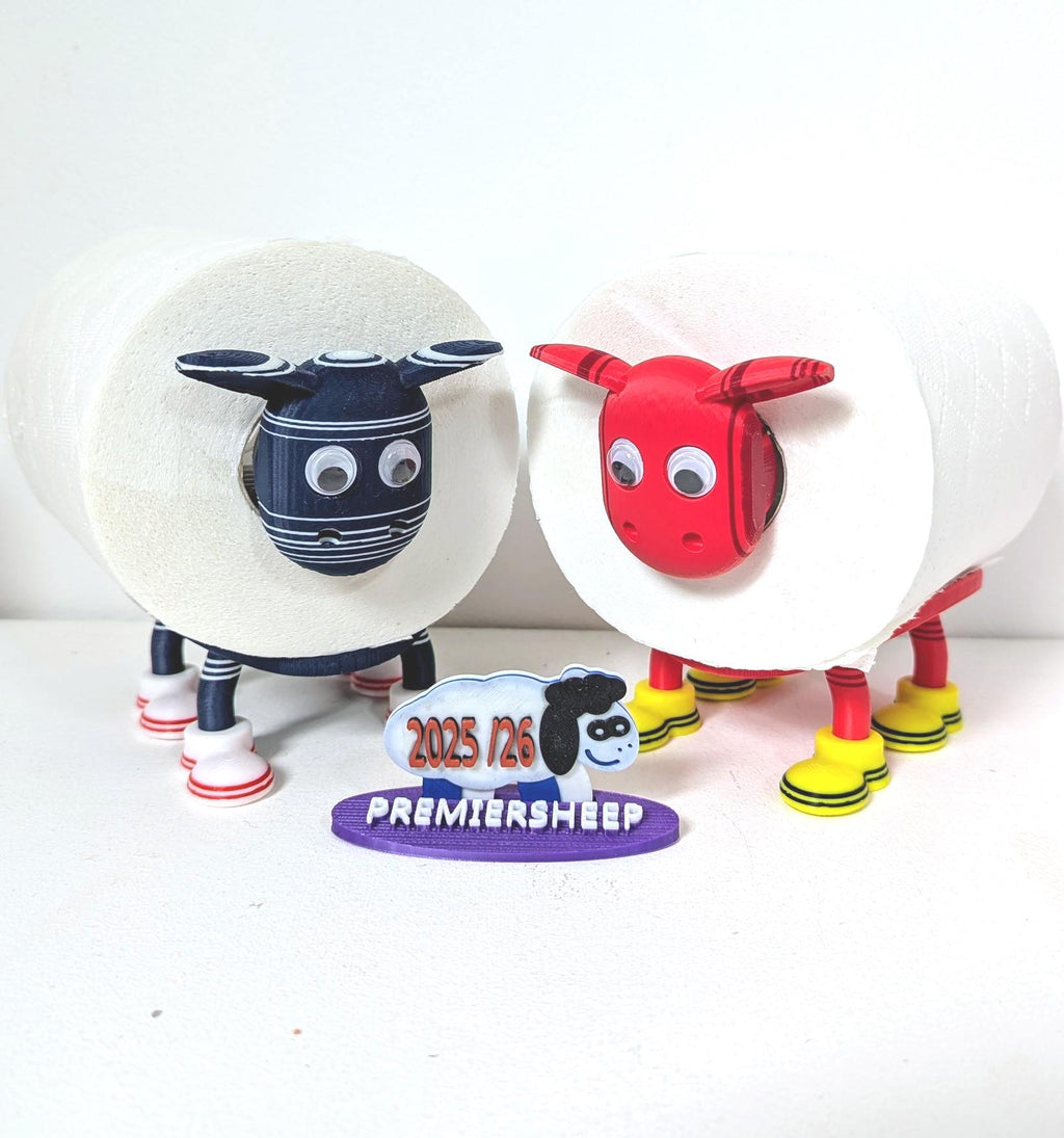 Chaddyverse Aberdeen Toilet Roll Holder – Football Fan Gift Sheep