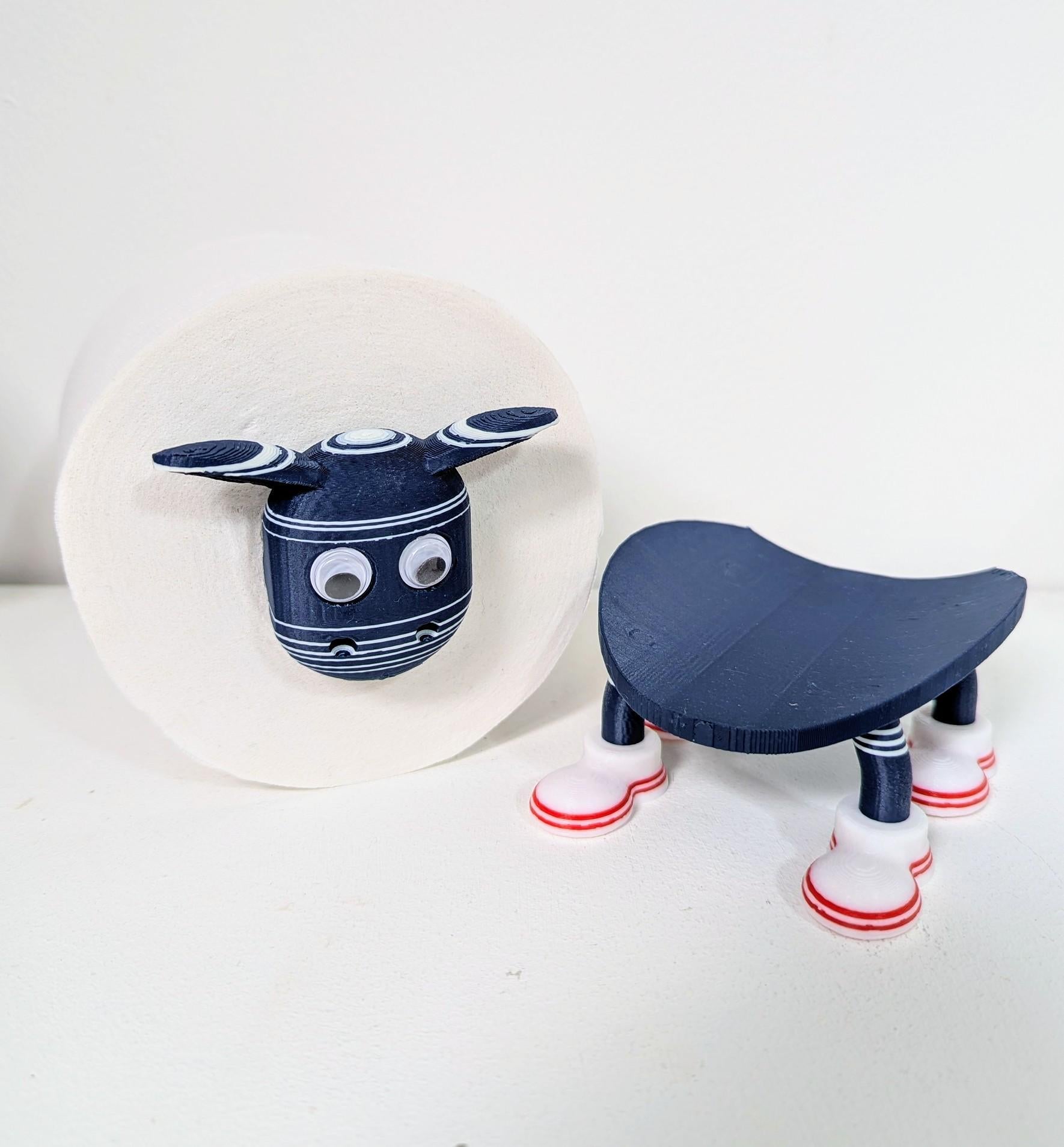 Chaddyverse Aberdeen Toilet Roll Holder – Football Fan Gift Sheep