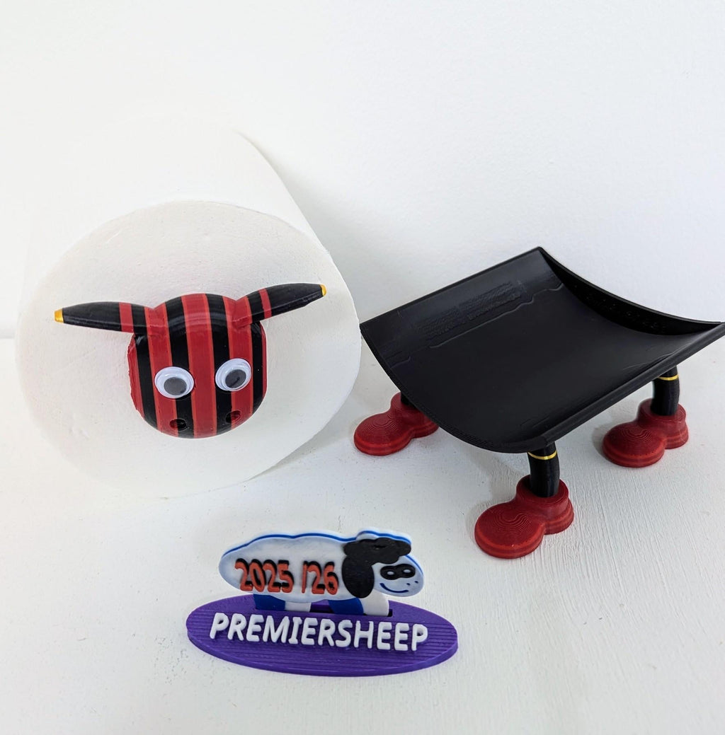 AFC Bournemouth Toilet Roll Holder – Football Fan Gift by Chaddyverse