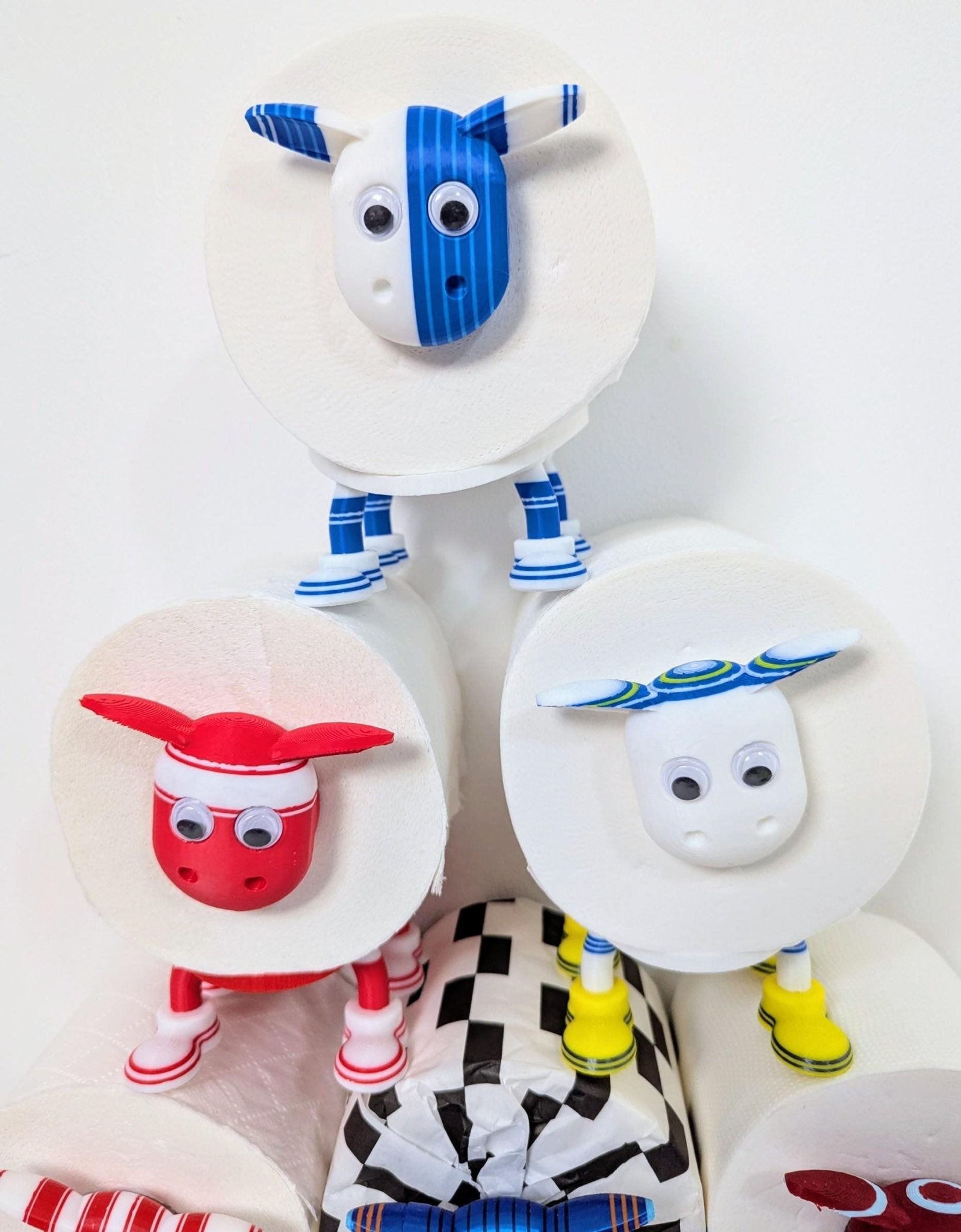 Chaddyverse Blackburn Rovers Sheep Toilet Roll Holder – 2025/26 Fan Gift